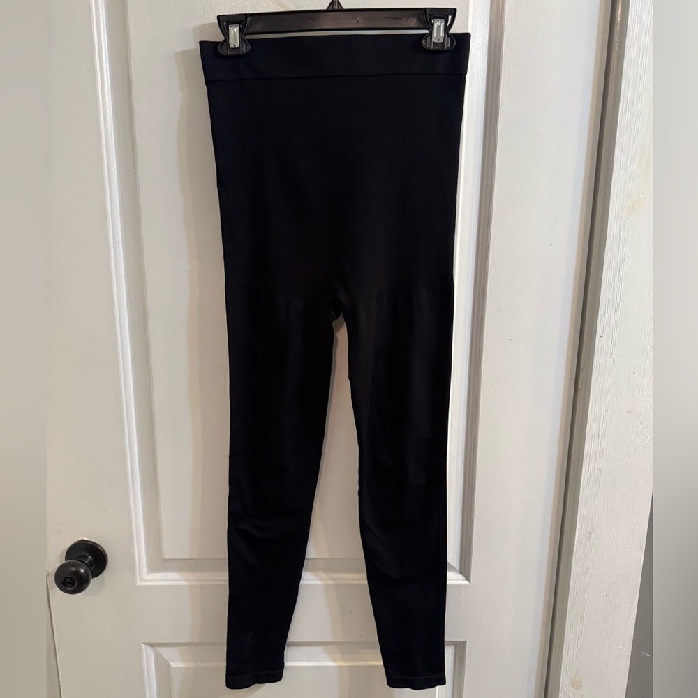 Blanqi Maternity Belly Support Leggings Black Small
